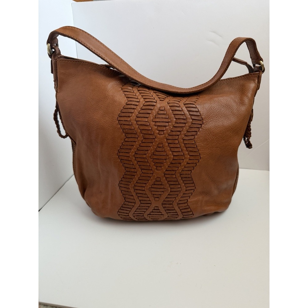 Handcrafted In India Boho Hobo Purse Bag 100% Genuine Leather